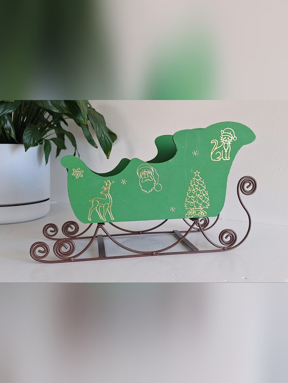 Christmas Sleigh Wooden